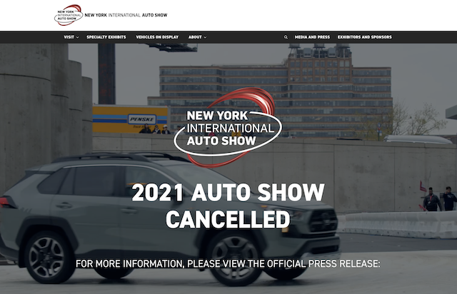 【又有車展要取消】連續兩年取消舉行紐約車展