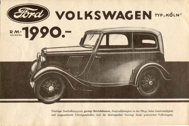 【up一張相】究竟係Ford定係Volkswagen呀？