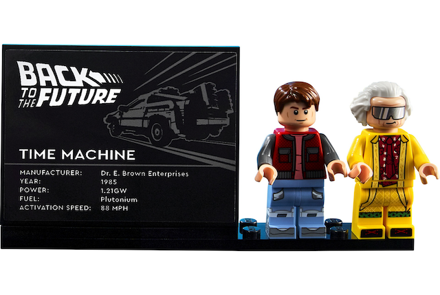 【《回到未來》時光機Lego模型】最正係可以砌出3個唔同造型