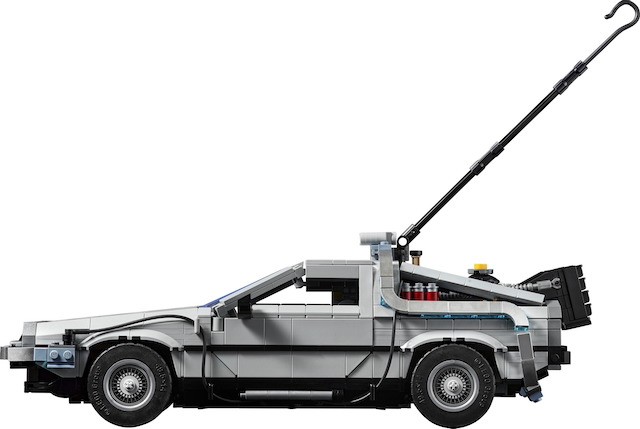 【《回到未來》時光機Lego模型】最正係可以砌出3個唔同造型