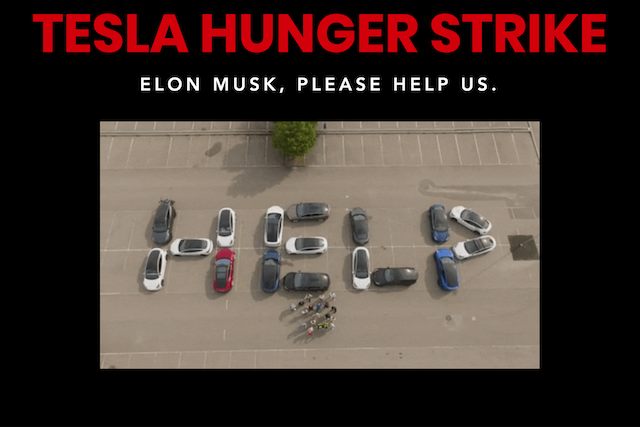 【使唔使咁激進呀？】絕食抗議架Tesla經常壞？！
